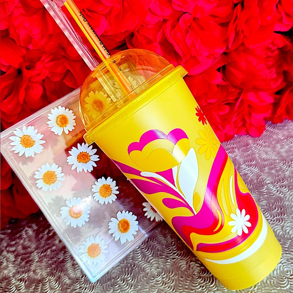🏖️NEW💛Starbucks 2025 Summer Dome Lid Frappuccino Reusable Cold Cup